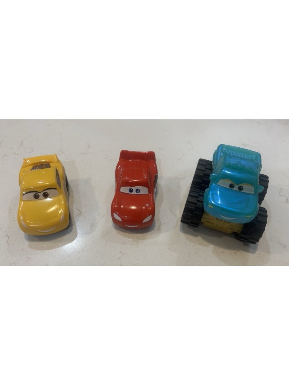 Lot Of 3 Toy Car/Trucks McDonald’s Cars On The Road Ivy Truck Cruz Lightning